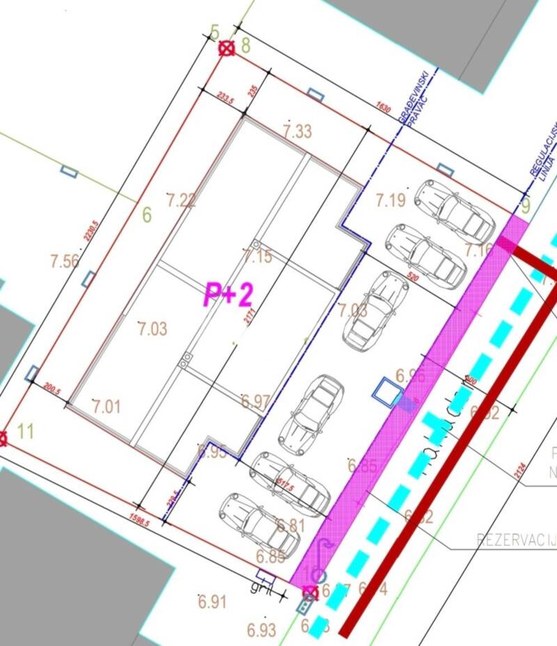 Projekat u izgradnji, južna strana Vira (voda,kanalizacija)295 do mora - 1