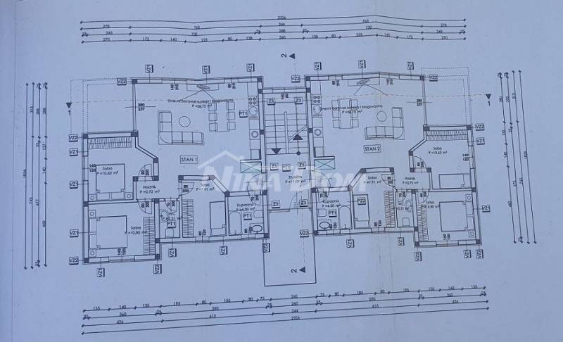 Apartman s tri spavaće sobe, prizemlje S2 - 15