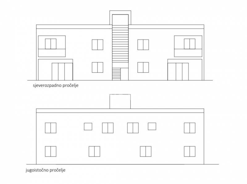 New construction, south side, upstairs apartment with roof terrace - 6