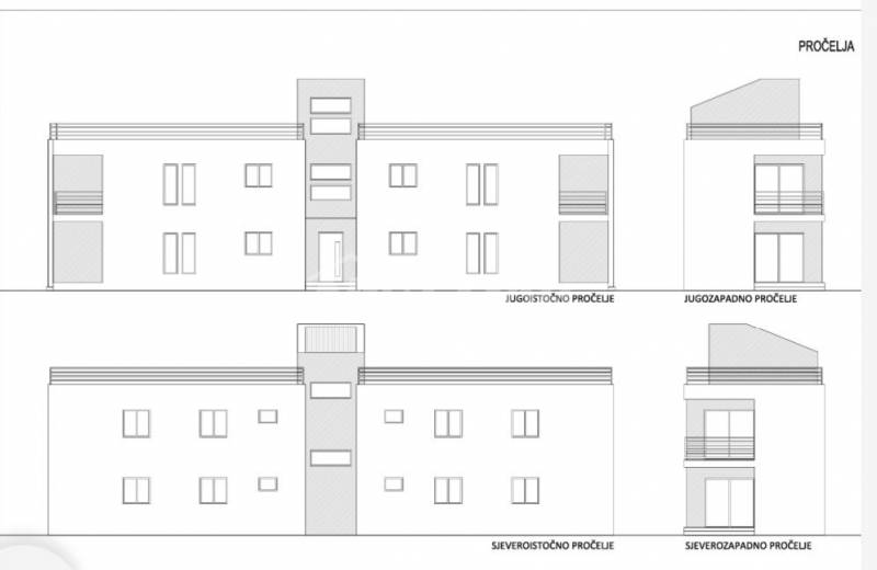 Novogradnja, apartman na prvom katu s krovnom terasom, centar Vira - 5