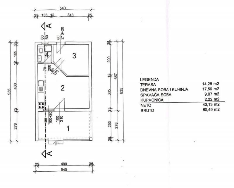 Apartment in Niz, 40 meters from the sea. - 14