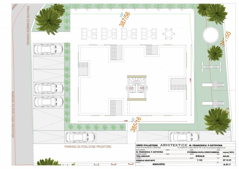 Dvojizbový byt 80 m2 so strešnou terasou 91 m2 v Zadare-Bibinje - 5