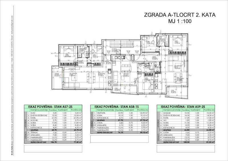 2 izbový byt so záhradou v špičkovej novostavbe v Zadare na predaj! - 7