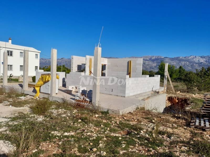 For sale! House under construction in Ražanac, 1200m from the sea, view of Velebit! - 3