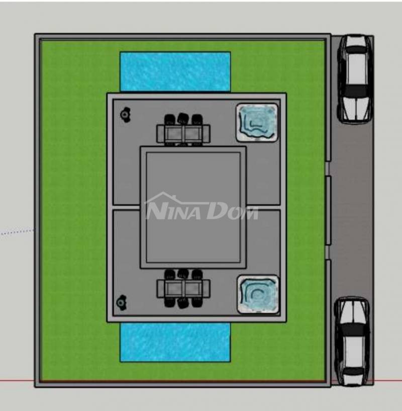 Semi-detached villa under construction, planned completion date summer 2025 - 13