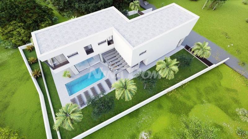 Semi-detached villa with pool, quiet location, new construction - 10