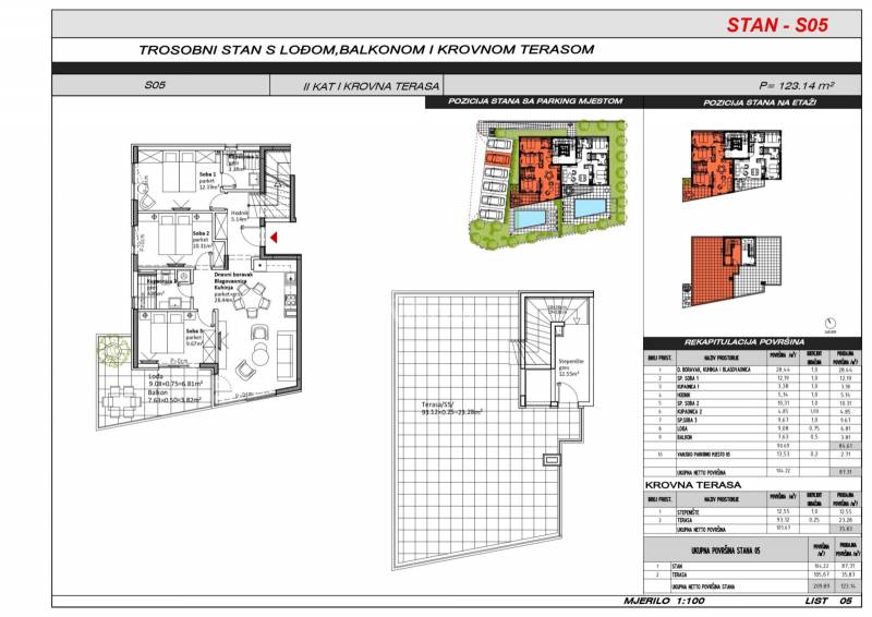  Luxusný penthouse v prvom rade pri mori v krásnom Sukošane - 4