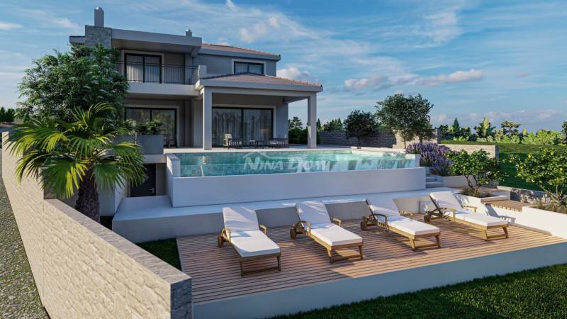 Luxurious Villa with a Pool and a Panoramic View of the Zadar Archipelago - 1