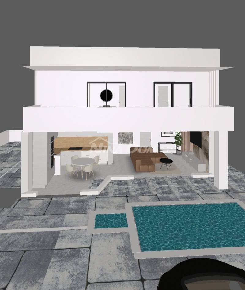 House with swimming pool, 500 meters to the sea (under construction) - 8