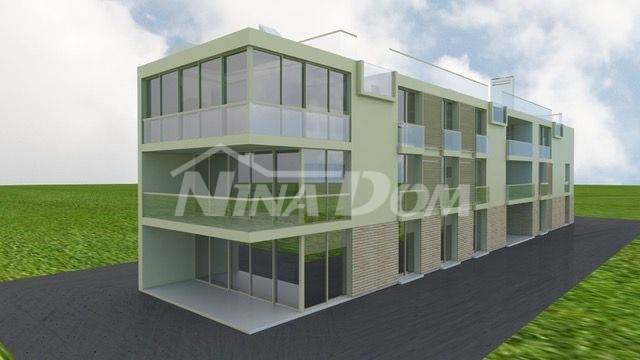 GRAĐEVINSKO ZEMLJIŠTE S DOZVOLOM - 50M OD MORA - 7 APARTMANA - 3