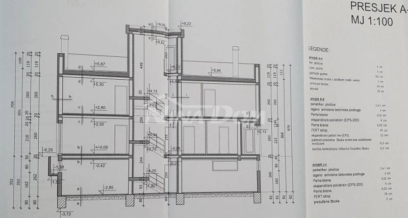 Land south side of the Vir 570 m2, with building permit. - 8