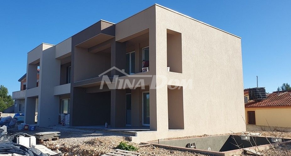 Newly built house with swimming pool