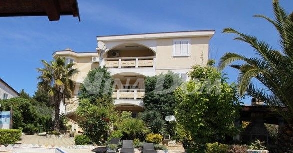 Condominium apartments in a building, south side of the island of Vir 